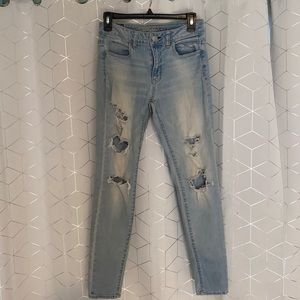 American Eagle high waisted skinny jeans